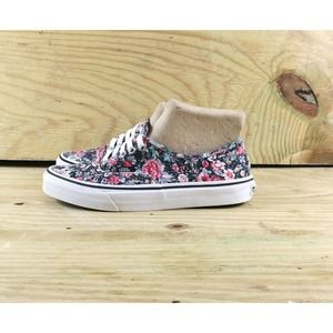 Vans Womens Sneakers Sz 8.5 Off The Wall Ward Floral Print Athletic Low Tops